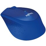 Logitech Brezžična optična miška M330 Silent Plus (modra) Cene