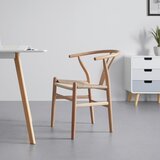 Bessagi Home Stol Monica, Naravne Barve, Masivno | Shoptok.si