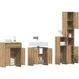  Kopalniška garnitura 4-delna artisan hrast inženirski les | Shoptok.si