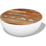 Furnova Skledasta klubska mizica trden predelan les 60x60x30 cm, (21914528) Cene