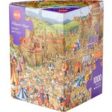 Heye puzzle triangle francois ruyers cartoon bunny battles 29920,1000 delova | ePonuda.com