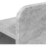  Okvir kreveta s pohranom s ladicama Betonska siva 90 x 190 cm - Betonska siva 90 x 190 cm sa središnjom policom | shoptok.hr