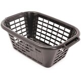 Addis Črna košara za perilo Rect Laundry Baske, 40 l | Shoptok.si