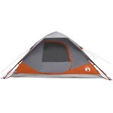 Instant šator s krovom Siva i narančasta 305 x 215 x 140 cm | shoptok.hr