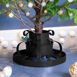 vidaXL stalak za božićno drvce crni 29 x 29 x 15,5 cm | shoptok.hr