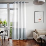  Curtain IRVETTE color white eyelets voile, velvet 140x250 ameliahome | shoptok.hr