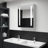 Maison Chic LED Kopalniška omarica - Kopalniški kabinet z ogledalom 50x13x70 cm, (21794523) | Shoptok.si