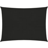 vidaXL Senčno jadro 160 g/m² črno 5x6 m HDPE Cene
