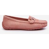 Boto Women's Fashionable Suede Moccasins Light Pink Rabell | shoptok.hr