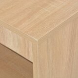  Barski stol s policom boja hrasta 110 x 50 x 103 cm | shoptok.hr