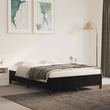  Okvir za krevet bez madraca crni 140 x 190 cm baršunasti | Eponuda.com