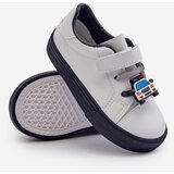 Boto Children's sneakers with velcro white-navy Pennyn | Shoptok.si