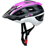 Skullcap biciklistička kaciga, Lila, Black, White Cijene