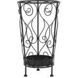  Stalak za kišobrane vintage stil od metala 26 x 46 cm crni | Eponuda.ba
