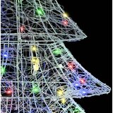 vidaXL Božično drevo med 100 LED večbarvno 120 cm Akril | Shoptok.si