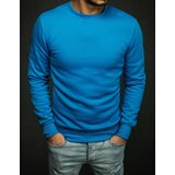 DStreet Bluza męska gładka niebieska | Shoptok.si