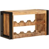  Stalak za vino Smeđa 80 x 45 x 33 cm Čvrsto Grubo Drvo Manga | shoptok.hr