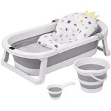 Kina Only sklopivi set za kupanje beba 4u1 Grey Cene