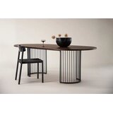 Vind Collection Vind Hamneskär ovalni blagovaonski stol 220 × 110 cm, boja oraha | shoptok.hr