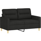 Maison Chic Dvosed kavč - Sofa - Kanape črn 120 cm blago, (21726903) Cene