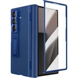 AVIZAR Celotno ohišje za Samsung Galaxy Z Fold 7 s kaljenim steklom in stojalom, Modra, (5000011839) | Shoptok.si