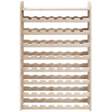  Stalak za vino s gornjom pločom 72,5x25x111,5 cm od borovine | shoptok.hr