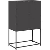  Visoka ploča crna 68x39x107 cm čelik | shoptok.hr