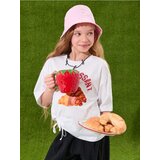 Sinsay Oversize pamučna majica s vezanjem | shoptok.hr