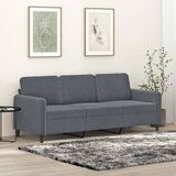 vidaXL trosed temno siv 180 cm žamet | Shoptok.si