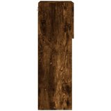 TV ormarić s LED svjetlima boja dimljenog hrasta 40,5x30x90 cm | shoptok.hr
