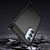 Techsuit Carbon Silicone ovitek za Samsung Galaxy A54 5G – črn | Shoptok.si