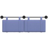  Držeće uzglavlje Zidne Traper plava 150 x 55 x 5 cm tkanina - Trapere plave boje 140 cm bez LED svjetla | shoptok.hr