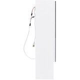  LED kupaonski ormarić s ogledalom bijeli 80 x 15 x 60 cm MDF | shoptok.hr