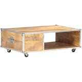  Stolić za kavu 89 x 59 x 33 cm od masivnog grubog drva manga | shoptok.hr