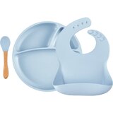 Minikoioi BLW II Mineral Blue jedilni set Cene