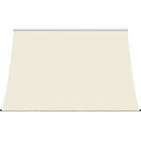 Tenda na uvlačenje krem 200 x 150 cm od tkanine i čelika | shoptok.hr