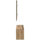  Set namještaja za hodnik Umjetničko izrađeno drvo od hrasta | shoptok.hr