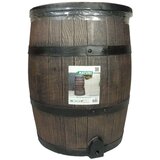 Nature bačva za kišnicu s izgledom drva 120 L 50 5 x 55 cm smeđa | shoptok.hr