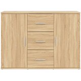  Komoda boja hrasta sonome 91x29,5x65 cm konstruirano drvo | shoptok.hr