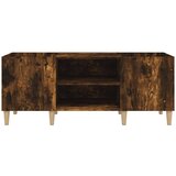 vidaXL Omarica za gramofonske plošče dim. hrast 121x38x48 cm inž. les | Shoptok.si