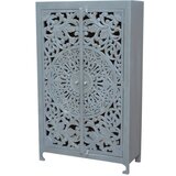 Støraa Svetlo siva omarica iz masivnega manga 165x40 cm Kalita – | Shoptok.si