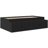 Okvir kreveta za pohranu crveni hrast 100x200 cm | shoptok.hr