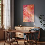  Slika - Fiery Colors - Dynamic Shapes in Colors of Fire and Pink 80x120 | shoptok.hr