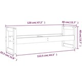  Za gume 120x40x40 cm od masivne borovine | shoptok.hr