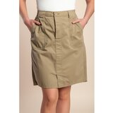 Fenzy Plus Size Pamučna Mini Suknja, Maslinastozelena cijene