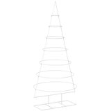  Metalno božićno drvce sa stalkom KUOPIO 210 cm Čelik Bijela - 210 cm Bijela bez LED svjetala | shoptok.hr