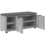  Haldna klop z blazino Enobarvno Siva Sonoma 100 x 38 x 46 cm, (5000160704) | Shoptok.si