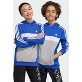 Adidas Sportska sweater majica 'Tiberio' plava / siva melange / bijela | shoptok.hr