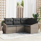  Set sofe 4 kom. Bež poliratan 178,5 x 123,5 x 85 cm | shoptok.hr