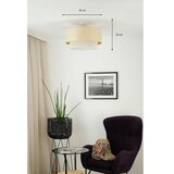 Brilagi plafonski luster arizona boho 1xE27/15W/230V, prečnik 45 cm, bež | Eponuda.com